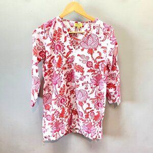 Roberta Roller Rabbit‎ Women's Amanda Kurta Tunic Top- Size XS